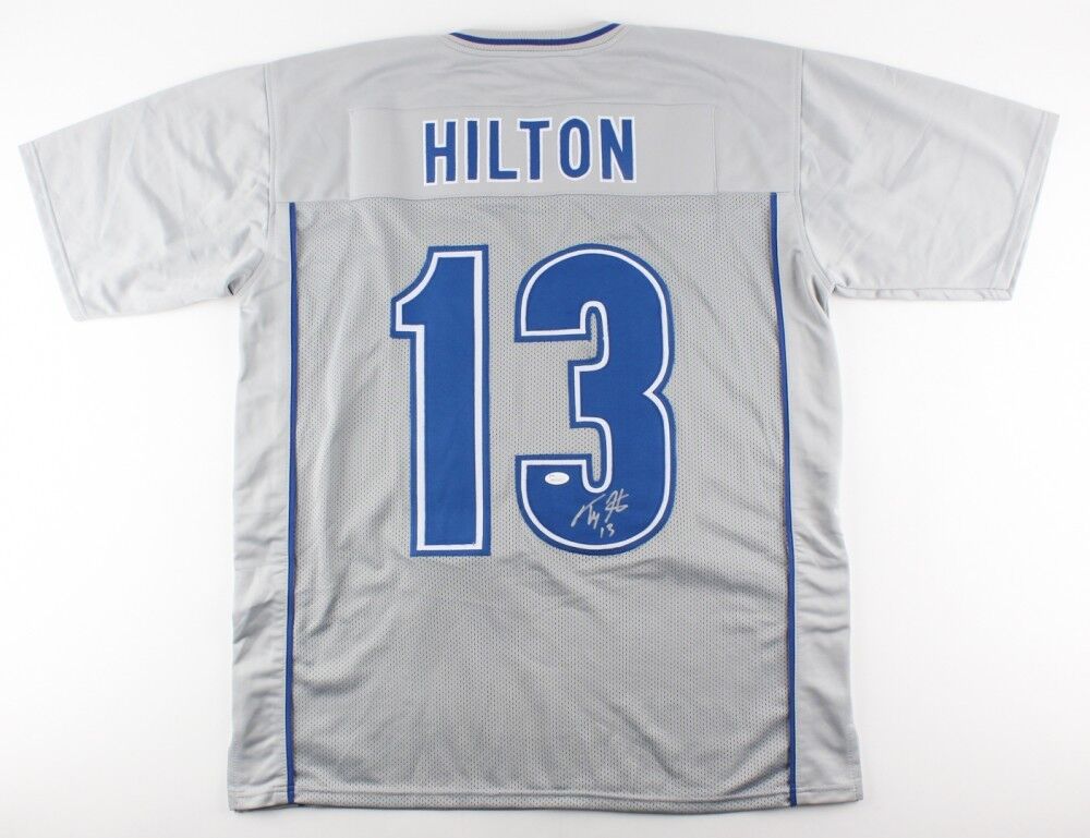 T. Y. Hilton Signed Colts Jersey (JSA Hologram) 3× Pro Bowl (2014–2016) W.R.