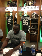 Muhammad Wilkerson Signed New York Jets Green Jersey (JSA) 2015 Pro Bowl