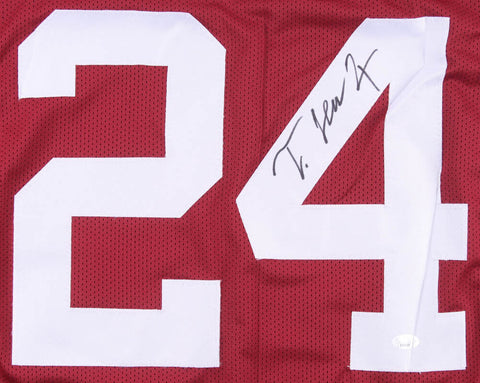 Terrell Lewis Signed  Alabama Crimson Tide Jersey (JSA COA) Rams 2020 3rd Rd Pk