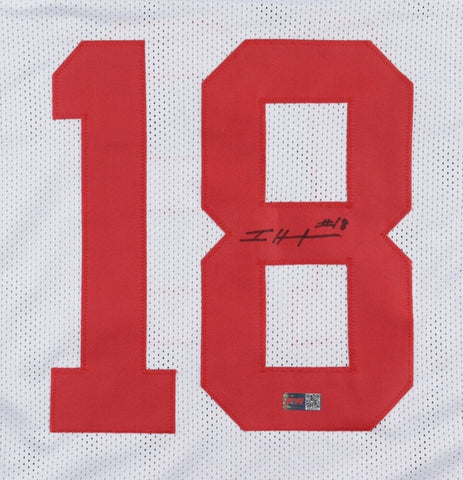 Isaiah Hodgins Signed New York Giants Jersey (Players Ink) 2020 Draft Pick WR