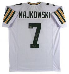 Don Majkowski Signed Green Bay Packers Jersey Inscribed "Magik" (Beckett COA) QB
