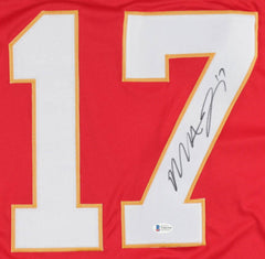 Mecole Hardman Signed Kansas City Chief Jersey (Beckett Holo) Super Bowl LIV W.R