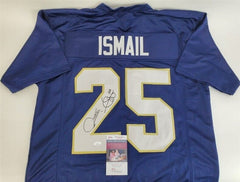 Raghib "Rocket" Ismail Signed Notre Dame Fighting Irish Jersey (JSA COA) W.R.