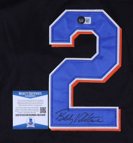 Bobby Valentine Signed Mets Jersey (Beckett COA) New York Manager 1996–2002