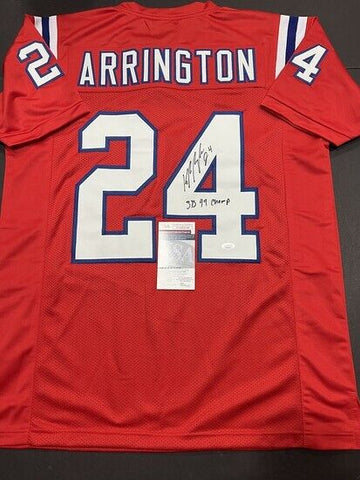 Kyle Arrington Signed New England Patriots Jersey Inscribd SB 49