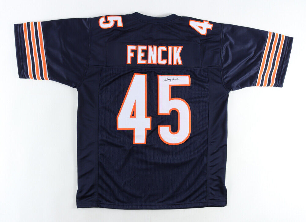 Gary Fencik Signed Chicago Bears Jersey (JSA COA) 2xPro Bowl Defensive Back