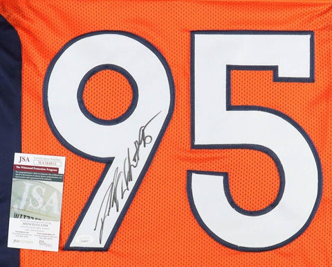 Derek Wolfe Signed Denver Broncos Jersey (JSA COA) Super Bowl L Champion D.E.