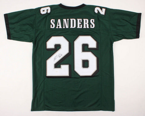 Miles Sanders Signed Philadelphia Eagles Jersey (JSA COA) 2019 2nd Rnd Pick R.B.