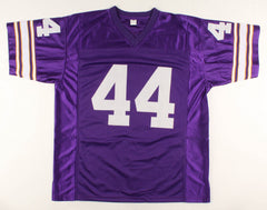 Chuck Foreman Signed Minnesota Vikings Jersey (PSA COA) 5×Pro Bowl (1973–1977)