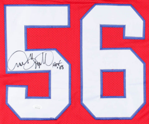 Andre Tippett Signed Jersey Inscribed "HOF '08" (JSA Hologram) Super Bowl XX LB