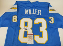 Anthony Miller Signed Chargers Jersey Inscribed "5x Pro" (JSA COA) Wide Receiver