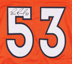 Bill Romanowski Signed Denver Broncos Jersey (JSA COA) 4xSuper Bowl Champion