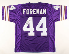 Chuck Foreman Signed Minnesota Vikings Jersey (PSA COA) 5×Pro Bowl (1973–1977)