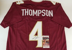 Chris Thompson Signed Florida State Seminoles Jersey (JSA COA) Running Back