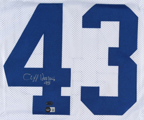 Cliff Harris Signed Dallas Cowboys Jersey (Beckett) 2×Super Bowl Champ HOF 2020