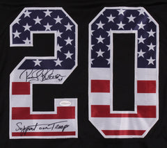 Rocky Bleier Signed Pittsburgh Steelers "American Flag" Jersey (TSE COA)