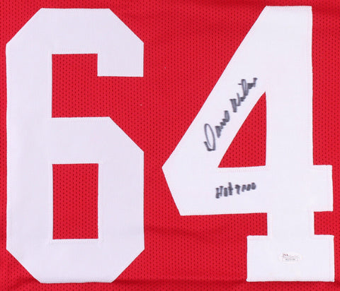 Dave Wilcox Signed San Francisco 49ers Jersey Inscribed "HOF 2000" (JSA COA) L.B