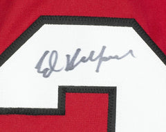 Ed Belfour Signed Chicago Blackhawks Jersey (JSA COA) NHL HOF Career 1989–2008