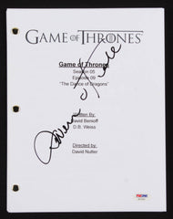 Owen Teale Signed "Game of Thrones: The Dance of the Dragons" Episode Script PSA
