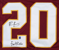 Robert Kelley Signed Washington Redskins Jersey Inscribed "Fat Rob" (DA COA)