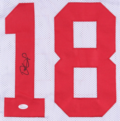 Dante Pettis Signed San Francisco 49ers Jersey (JSA COA) 2nd Year Wide Receiver