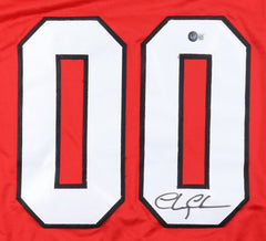 Chevy Chase Signed Chicago Blackhawks Griswold Jersey Christmas Vacation Beckett