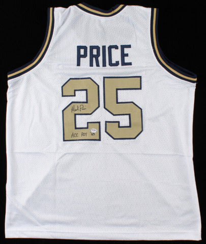 Mark Price Signed Georgia Tech Yellow Jacket Jersey Inscribed ACC ROY 83 PSA COA