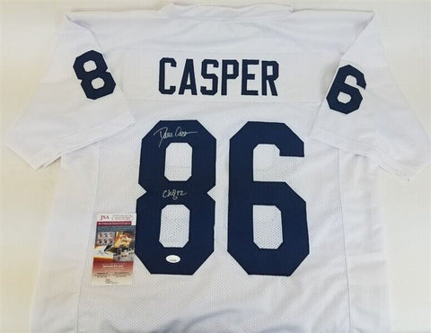 Dave Casper "CHOF 12" Signed Notre Dame Fighting Irish Custom Jersey (JSA COA)