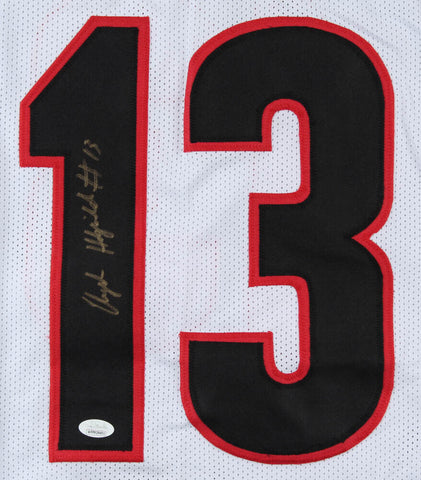 Elijah Holyfield Signed Georgia Bulldogs Jersey (JSA Holo) Eagles Running Back