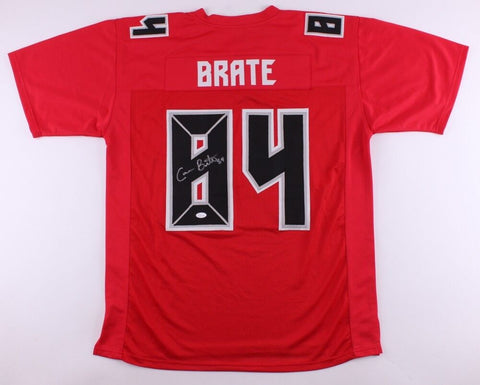 Cameron Brate Signed Buccaneer Jersey (JSA COA) Brate Train  Tampa Bay Tight End