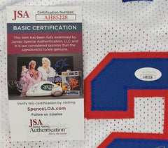 Dave Bing Signed Detroit Piston Jersey Inscribed HOF 1990 (JSA COA) 7xAll Star