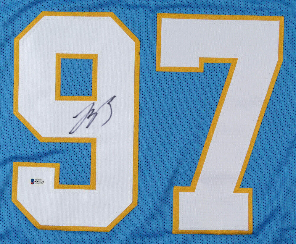Joey Bosa Signed San Diego Chargers Jersey (Beckett) Ohio State
