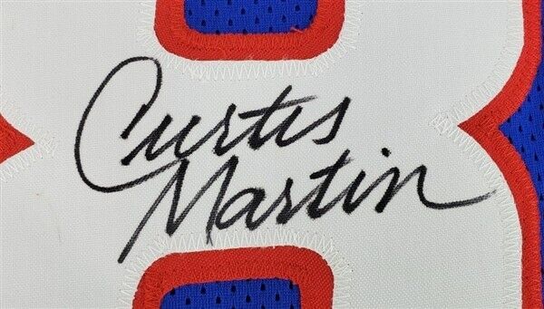 Curtis Martin Signed New York Jets Jersey (PSA COA) 5xPro Bowl