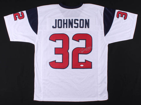Lonnie Johnson Jr Signed Houston Texans Jersey (JSA COA) 2019 2nd Rnd Pick D.B.