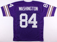 Gene Washington Signed Vikings Jersey (JSA) Minnesota 2×Pro Bowl (1969,1970) WR