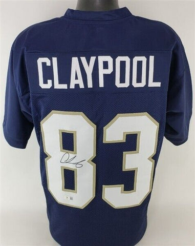 Chase Claypool Notre Dame Jersey, Chase Claypool Notre Dame Fighting Irish  Jersey, Shirts, Apparel, Gear