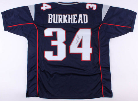 Rex Burkhead Signed Patriots Jersey (JSA COA) Nebraska Cornhusker Running Back