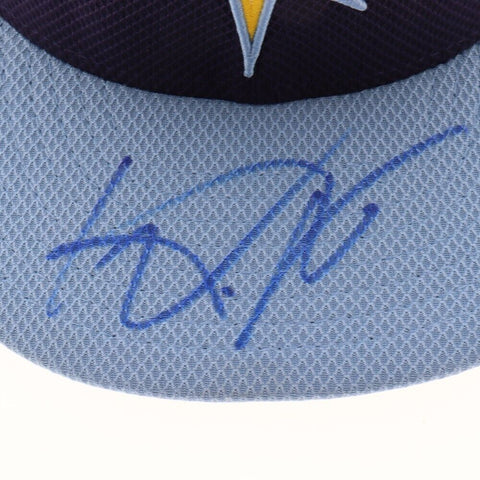 Wander Franco Signed Tampa Bay Rays Fitted Hat (JSA COA) Young Phenom Shortstop
