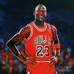 Michael Jordan Chicago Bulls 35x43 Framed Jersey / 6xNBA Champ 1991-93 / 1996-98