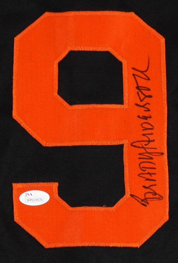 Brady Anderson Signed Orioles 34x42 Custom Framed Jersey (JSA COA)