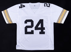 J.T. Thomas Signed Pittsburgh Steelers Jersey Inscribed "4x SB Champ" (JSA COA)