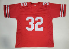 TreVeyon Henderson Signed Ohio State Buckeyes Jersey (Beckett) Jr Running Back