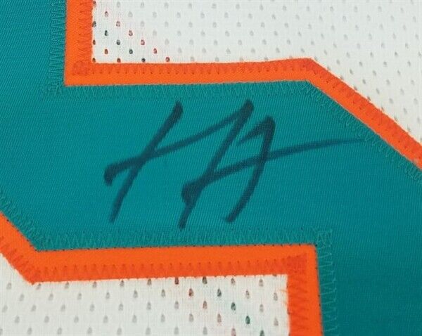 Autographed/Signed Xavien Howard Miami Teal Football Jersey PSA/DNA COA