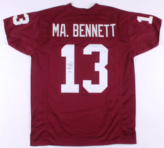 Martellus Bennett Signed Texas A&M Aggies Jersey (JSA COA) Super Bowl LI Champ