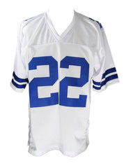 Emmitt Smith Signed Dallas Cowboys Career Highlight Stat Jersey (Prova) HOF 2010