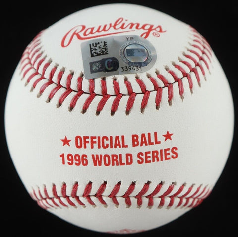 Paul O'Neill Signed 1996 World Series Baseball (MLB) New York Yankees Outfielder