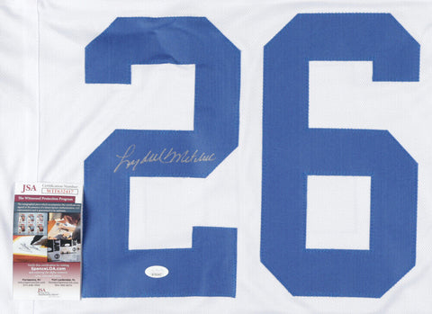 Lydell Mitchell Colts Signed Jersey (JSA COA) Baltimore Running Back (1972–1977)