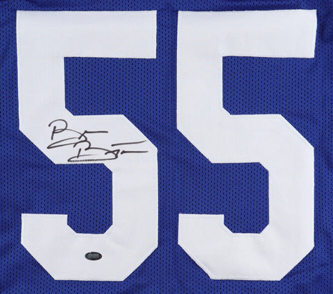 Brian Bosworth Signed Seattle Seahawk Jersey (Mill Creek Sports) Oklahoma Sooner