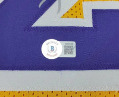 Don Chaney Signed Los Angeles Lakers Jersey (Beckett) 2xNBA Champion 1969 & 1974