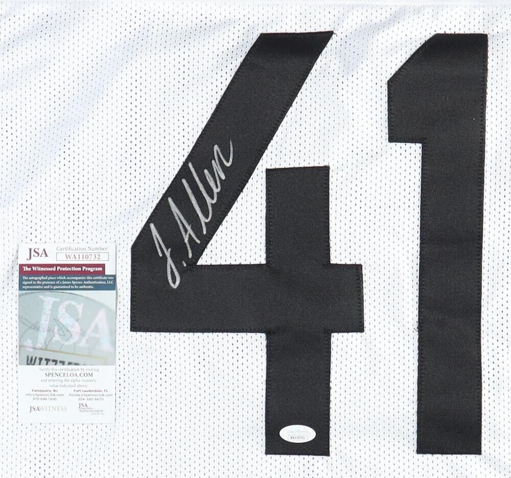 Josh Allen Jaguars Autographed signed replica jersey jsa white